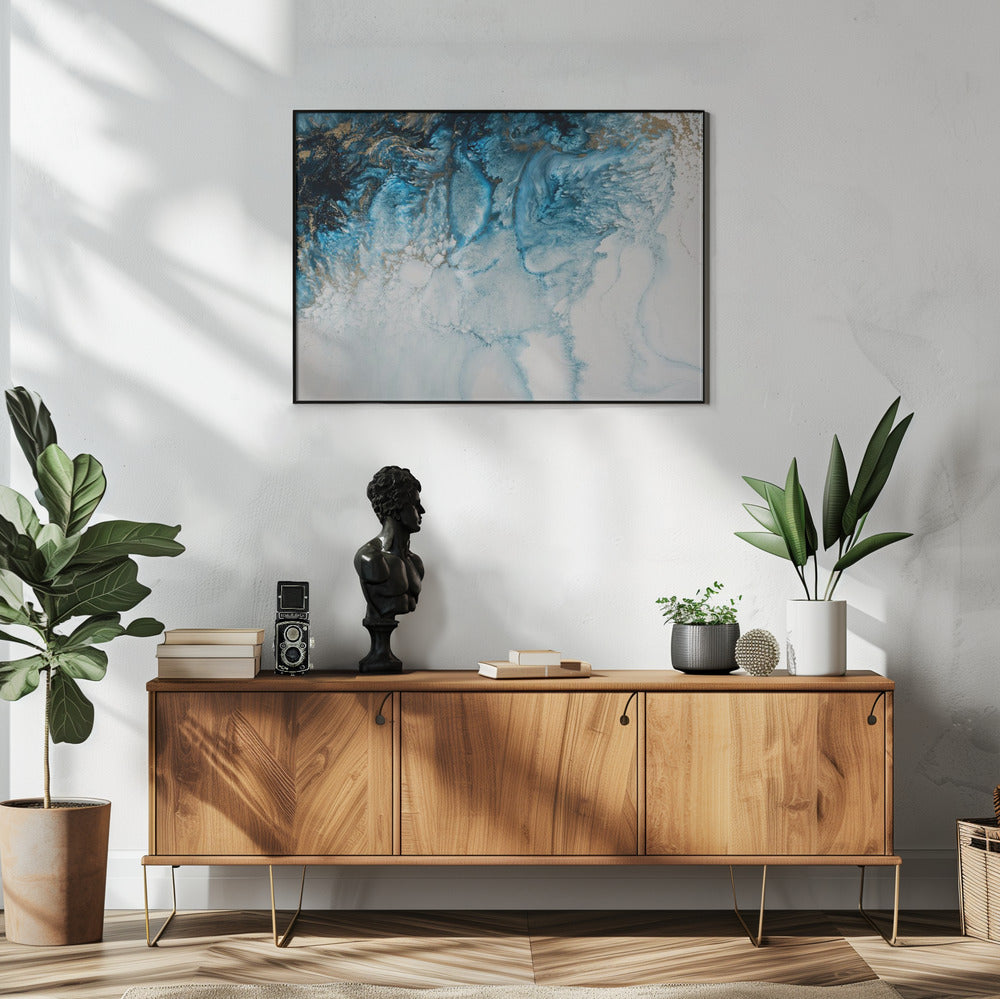 Coastal Art - Coastal Blues | Poster