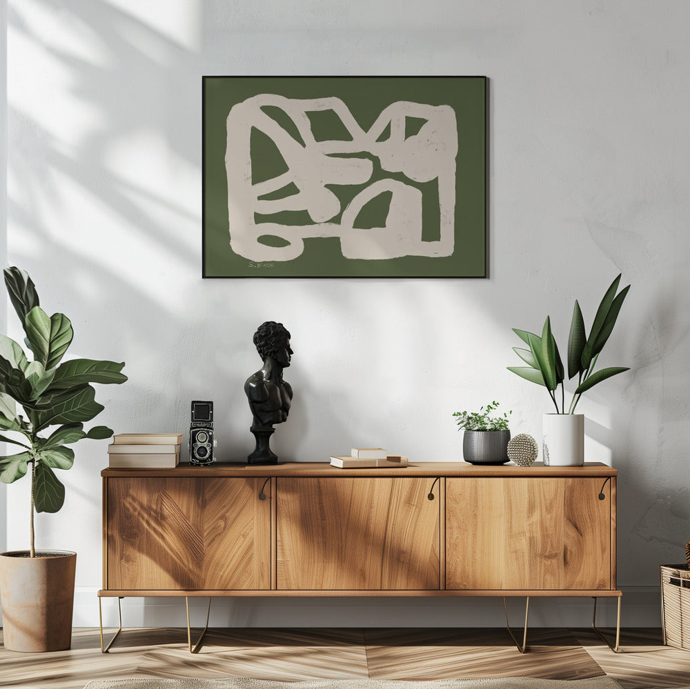 ABSTRACT Green | Poster