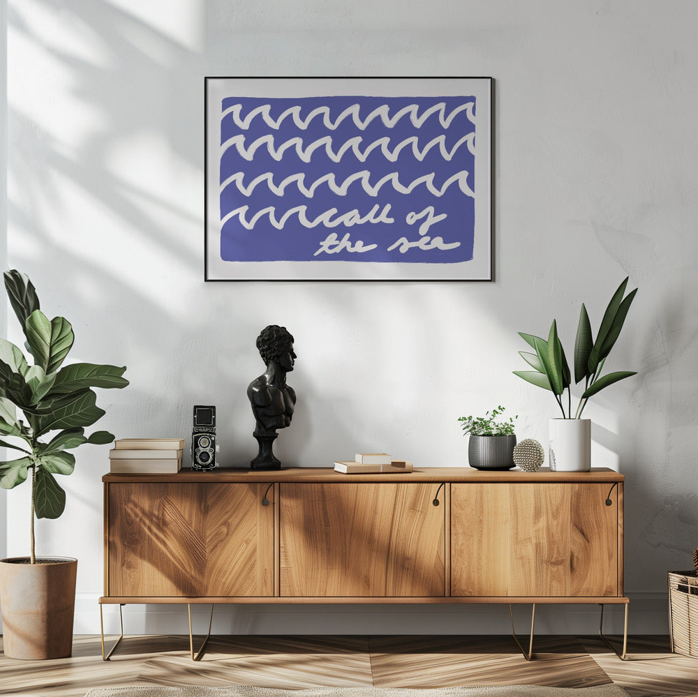 Ocean Waves Whisper | Poster