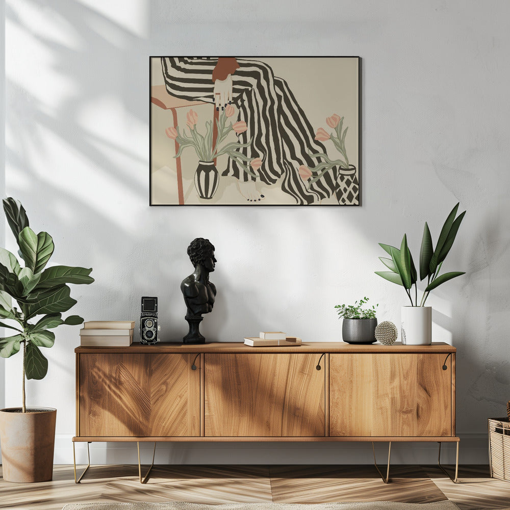 Tulips By My Feet | Poster