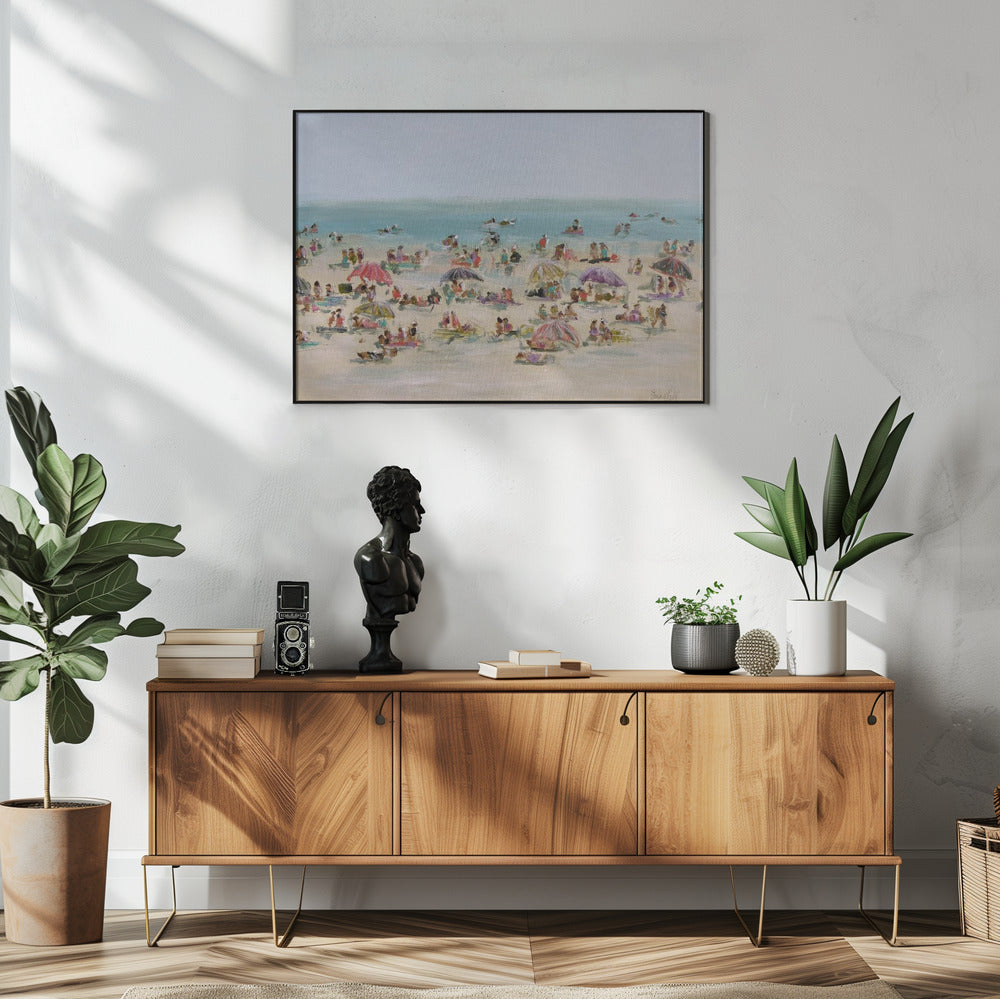 Impressionist Beach Scene | Poster