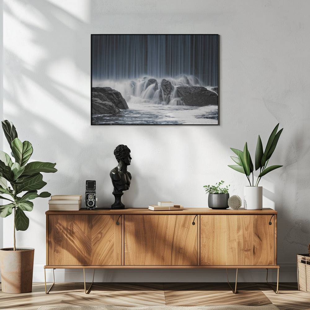 The Blue Curtain | Poster