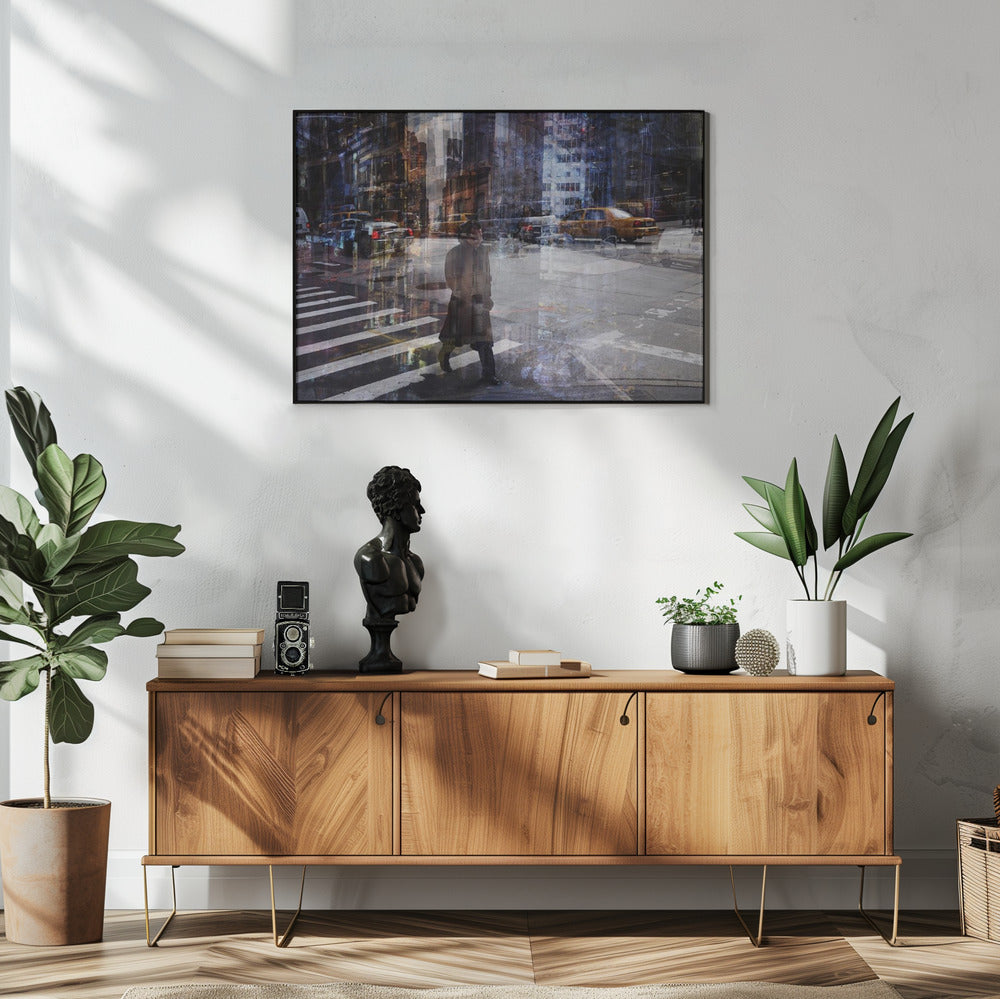 Woody Allen Crossing | Poster