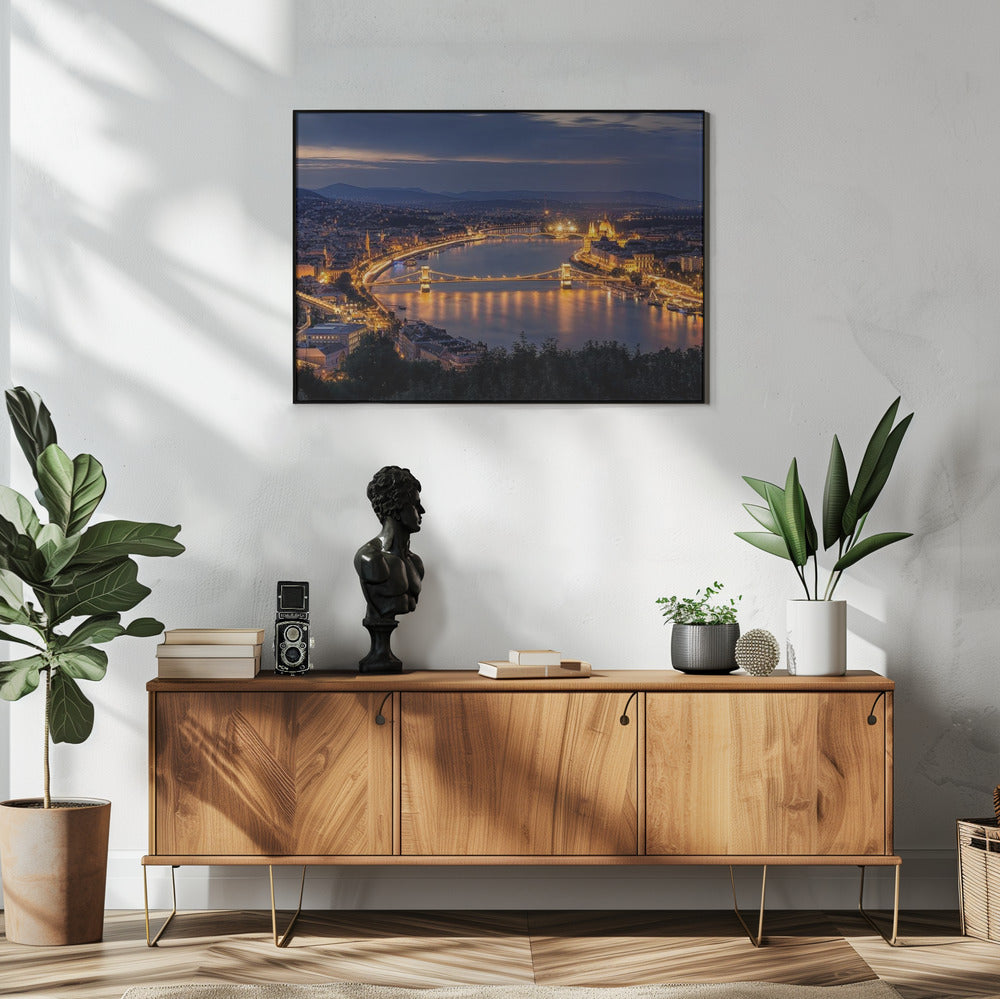 Panorama of Budapest | Poster