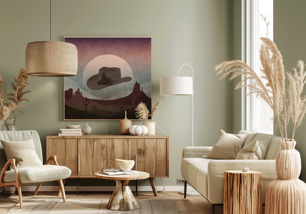 Desert Cowboy Dream | Canvas