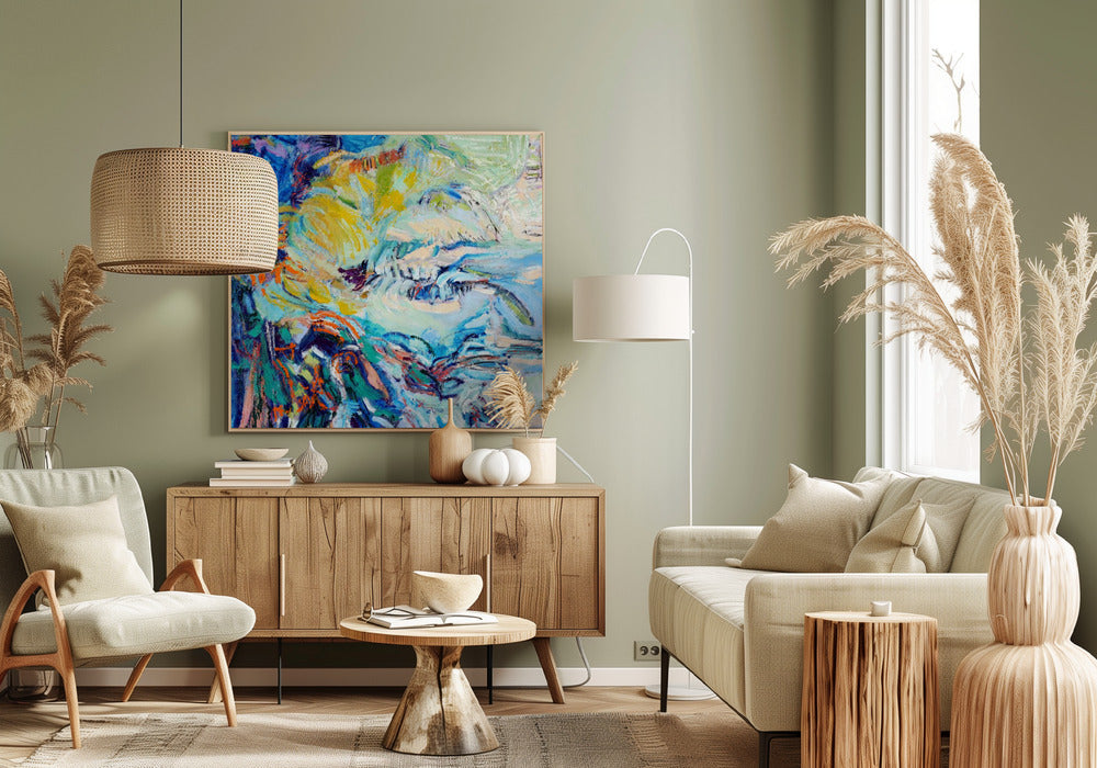 Flowing Hues | Canvas