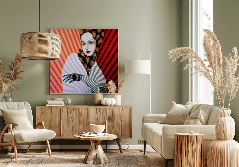 Miss Peacock | Canvas