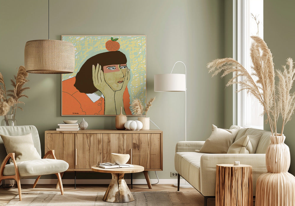 Dreamer of oranges | Canvas