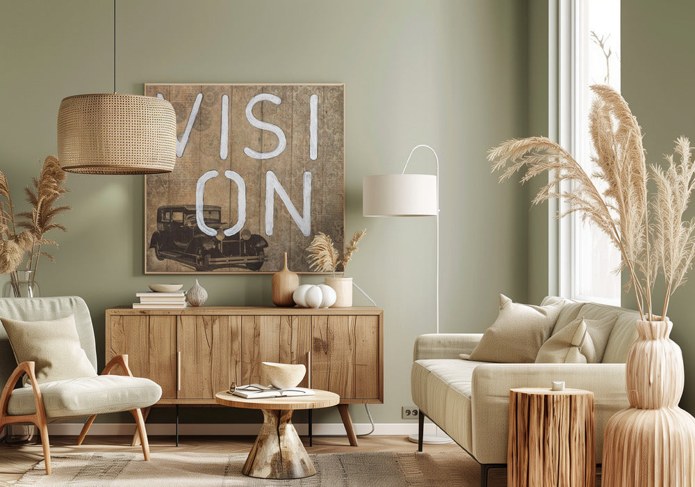 letter art [vision | Canvas