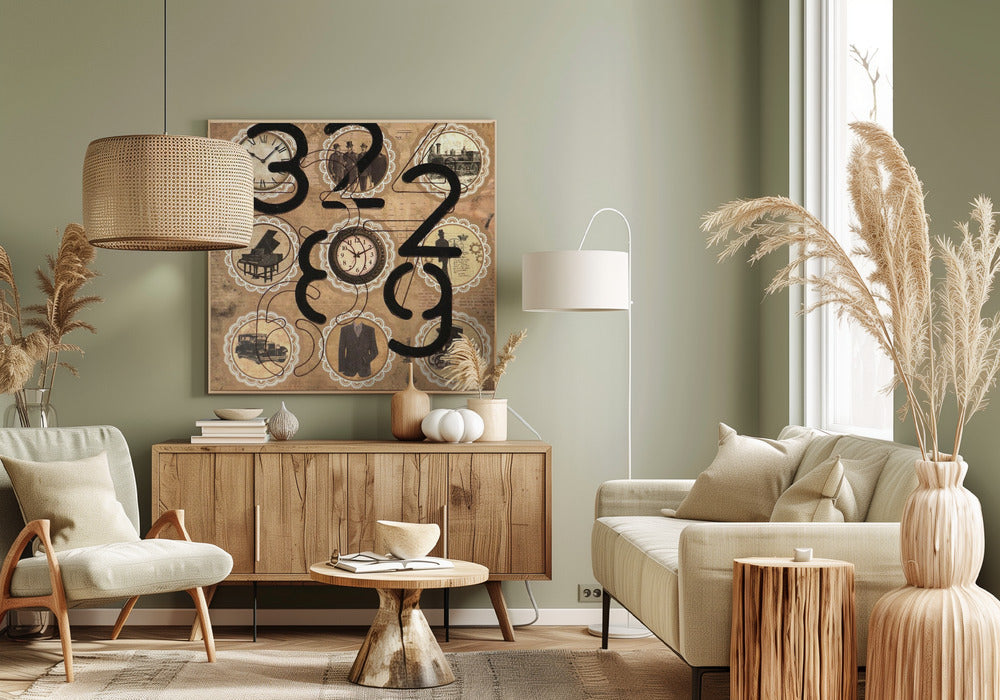 letter art 10 | Canvas