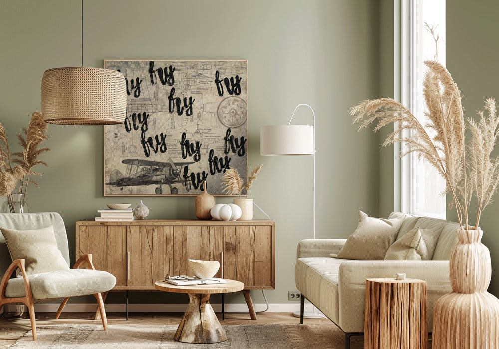 letter art [FLY] | Canvas