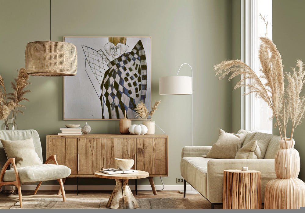 Golden Moon | Canvas