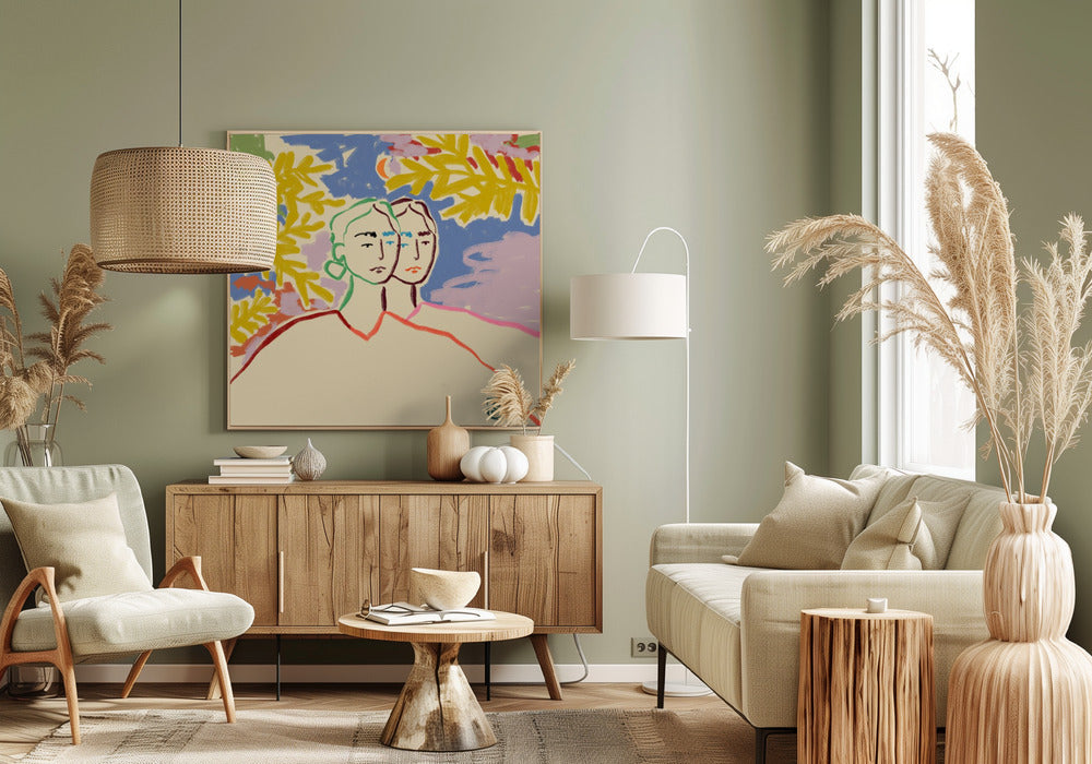 Dual Serenity | Canvas