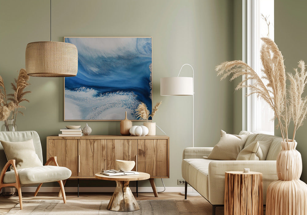 Square - Shallow Seas - Square 2 | Canvas