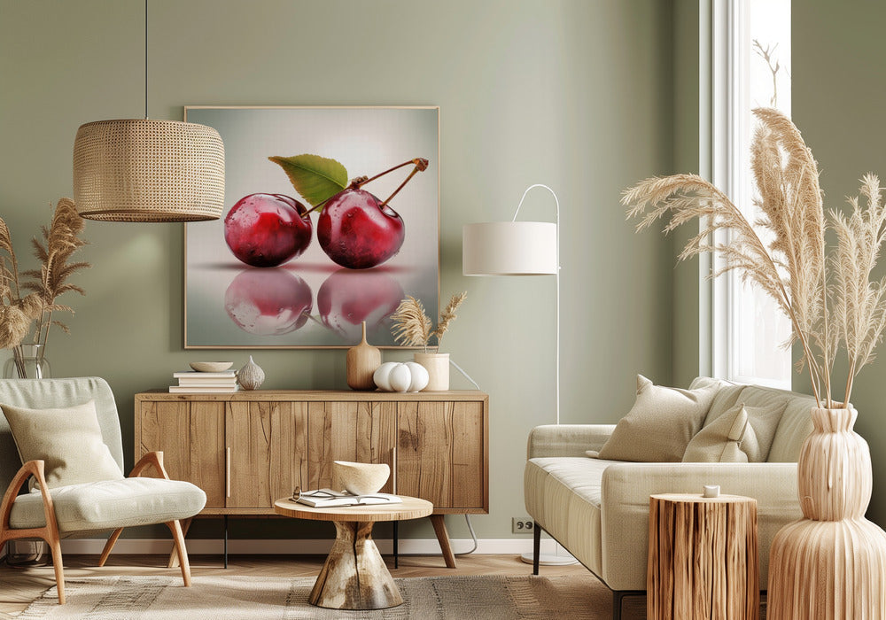 Two Cherries | Canvas