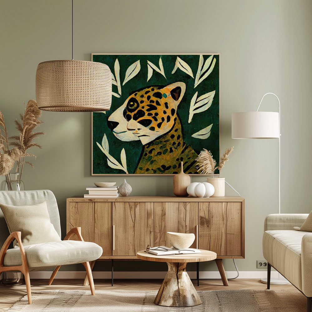 Jaguar&#039;s Gaze | Canvas