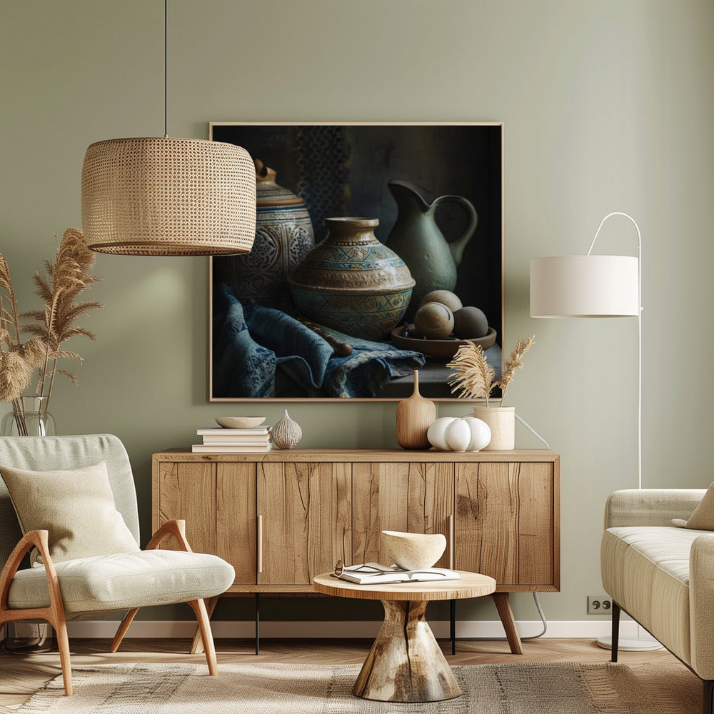 Timeless Pottery Still | Canvas