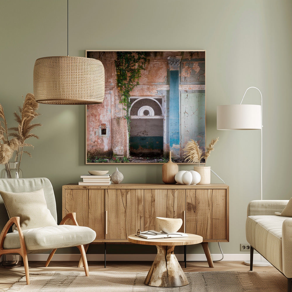 Overgrown Entrance | Canvas