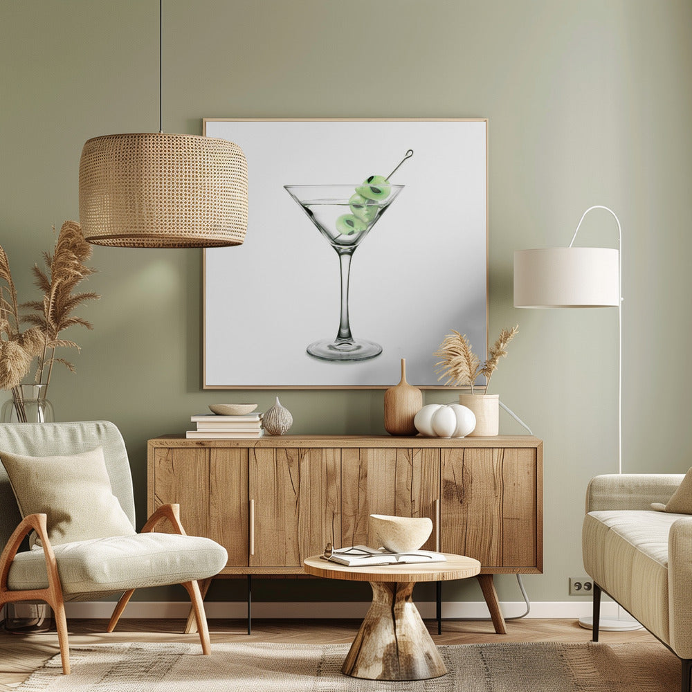 UFO Martini | Canvas