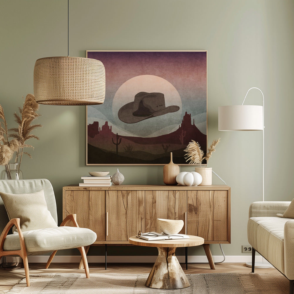 Desert Cowboy Dream | Canvas