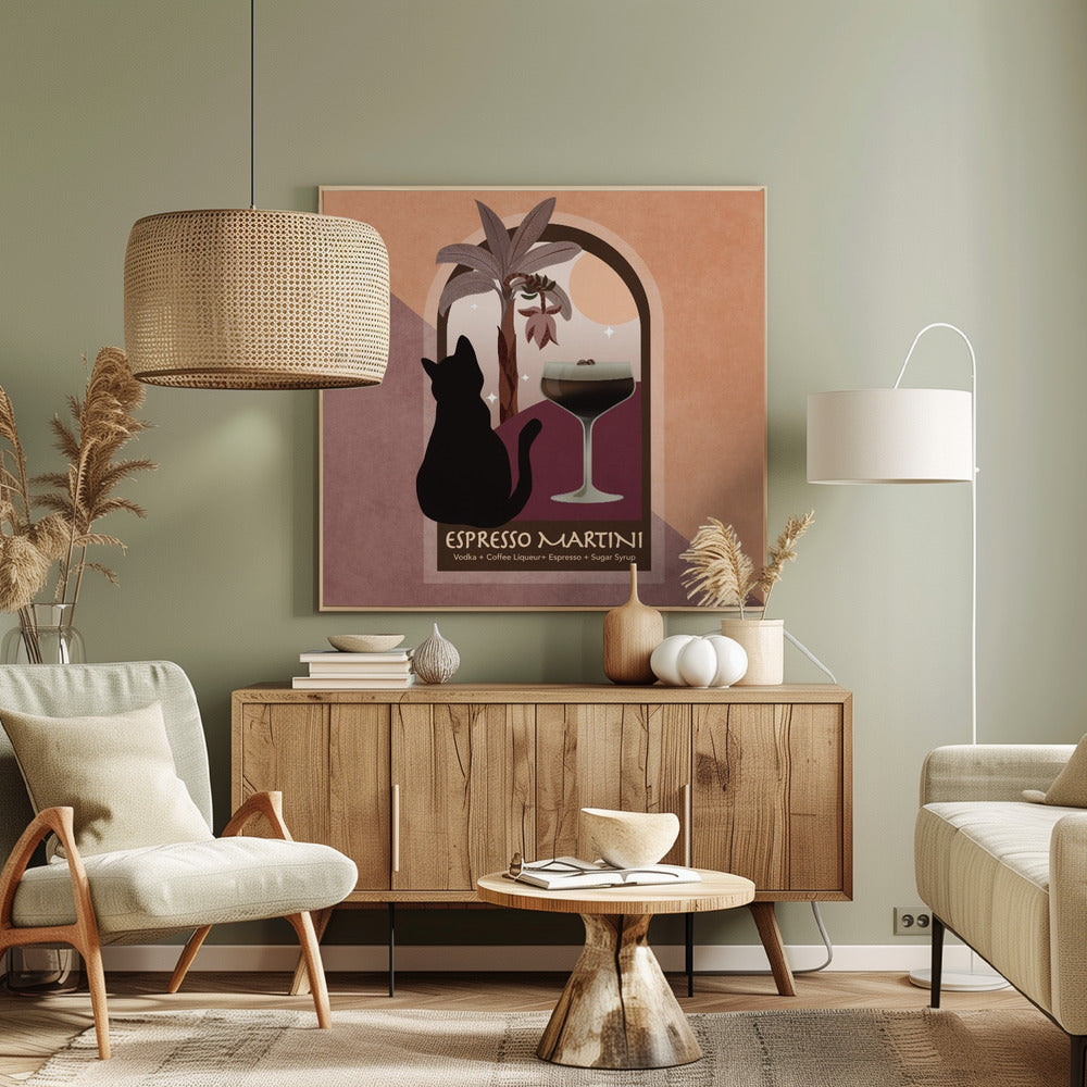 Moonlit Espresso | Canvas