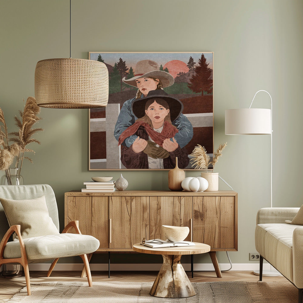 Sunset Riders | Canvas