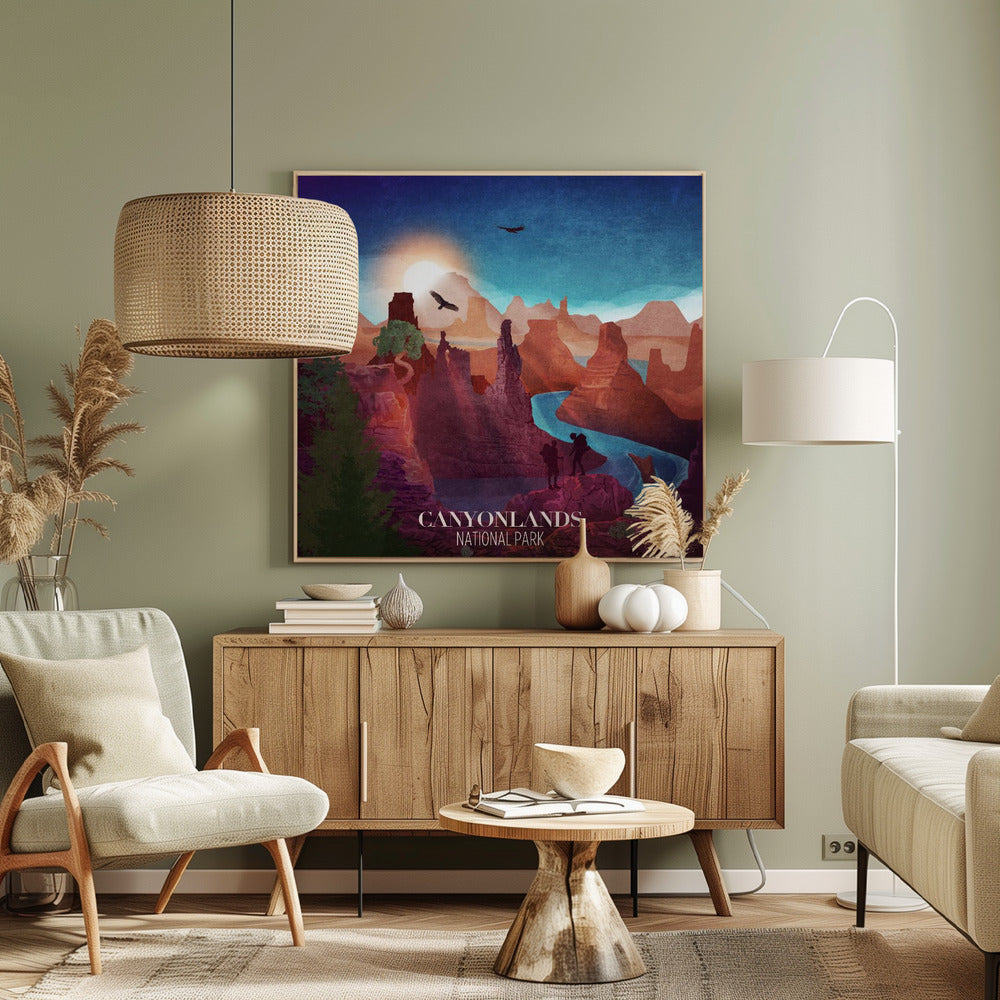 Canyon Sunrise Vista | Canvas