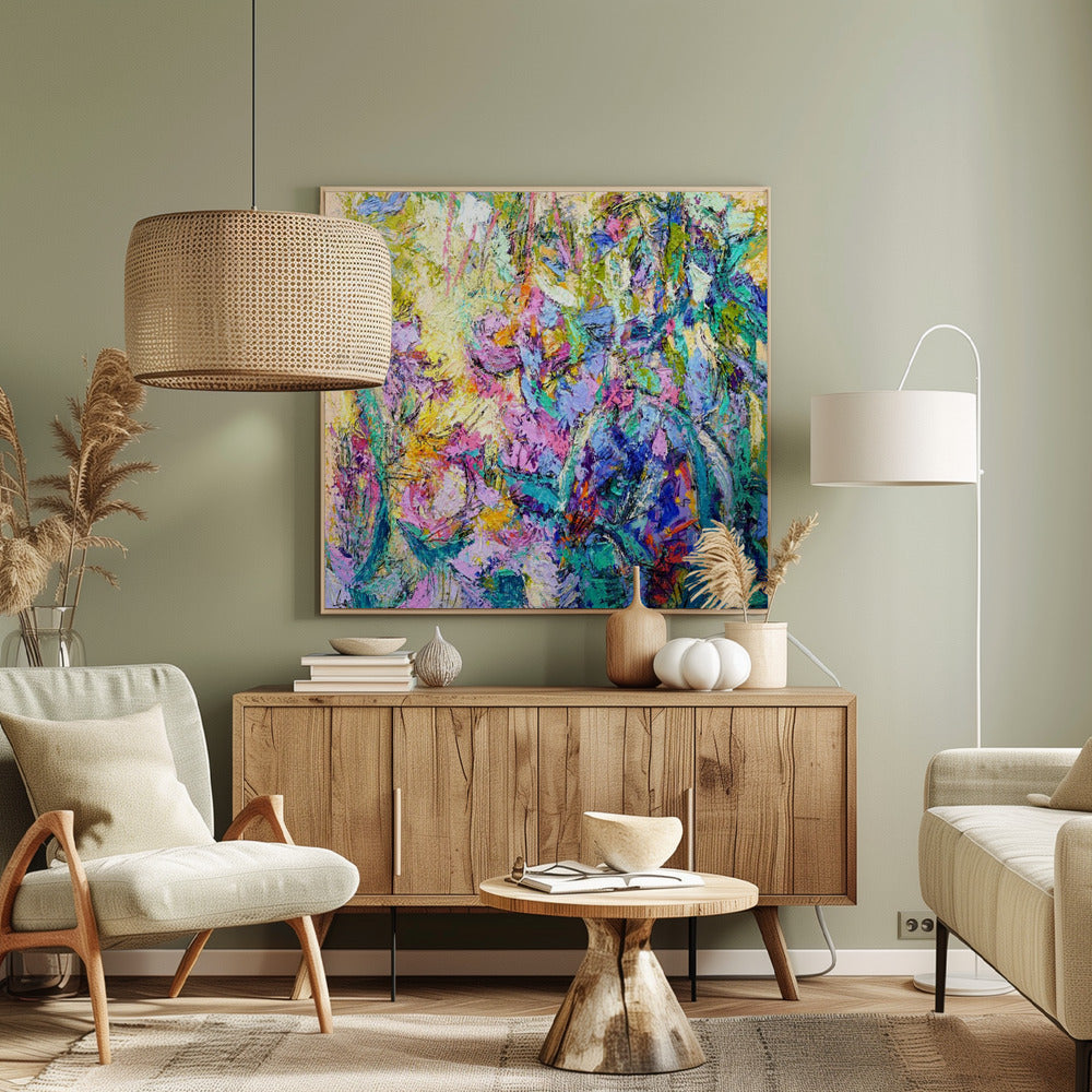 Expressionist Colorful Abstract | Canvas
