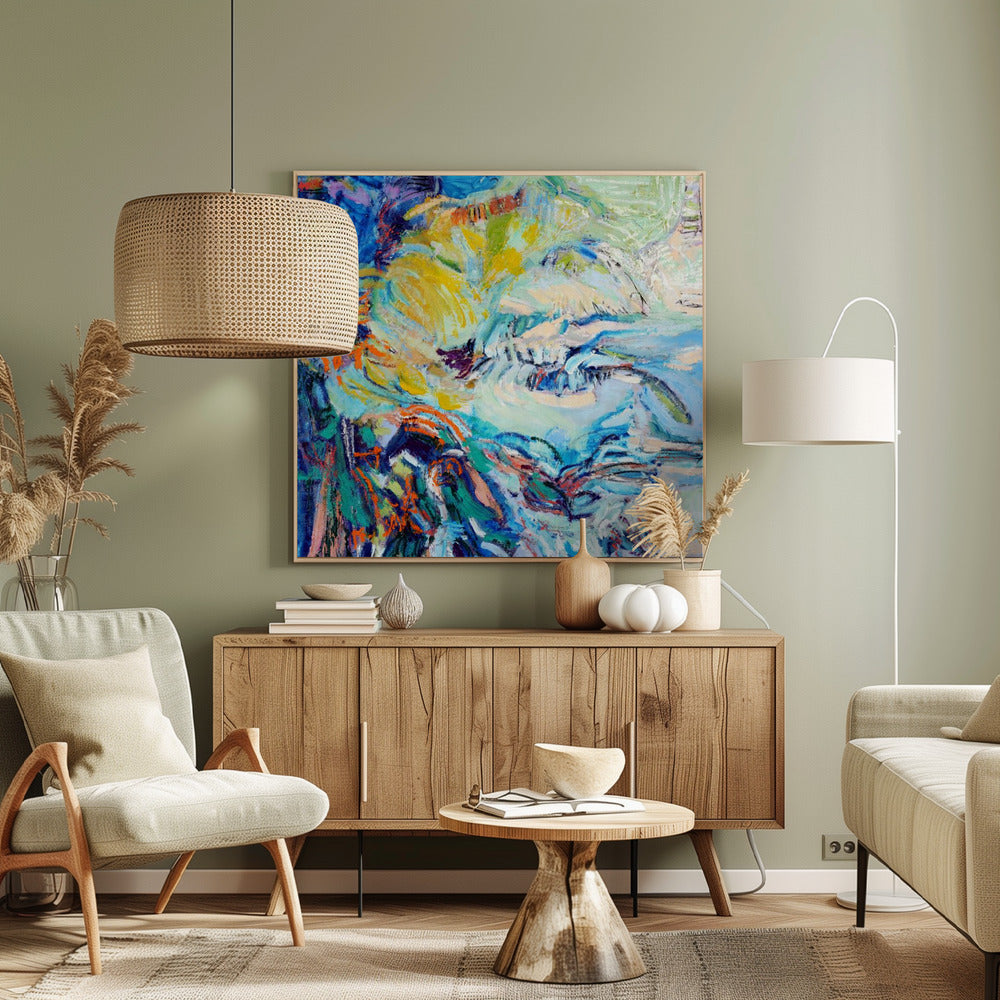 Flowing Hues | Canvas