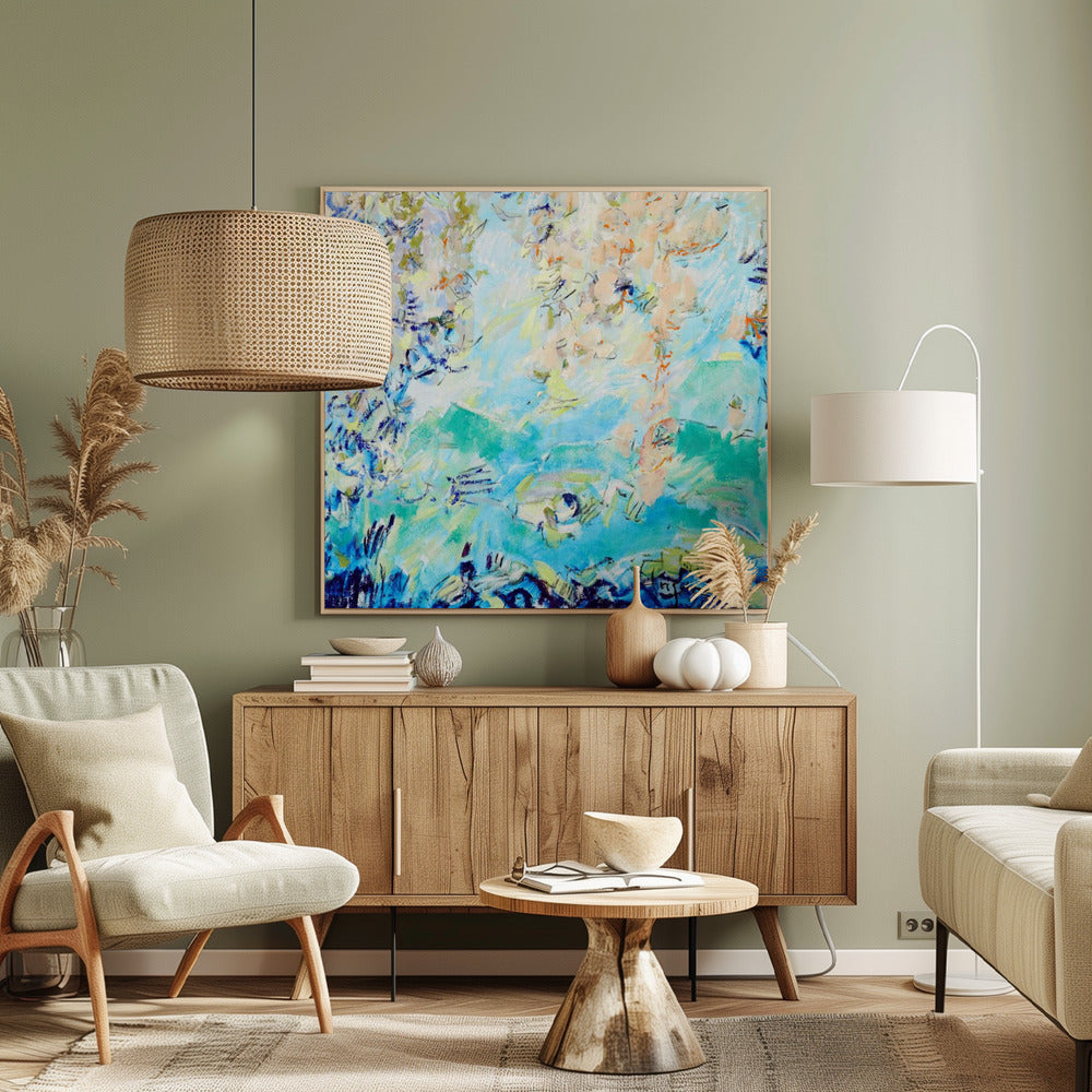 Expressionist Colorful Abstract | Canvas