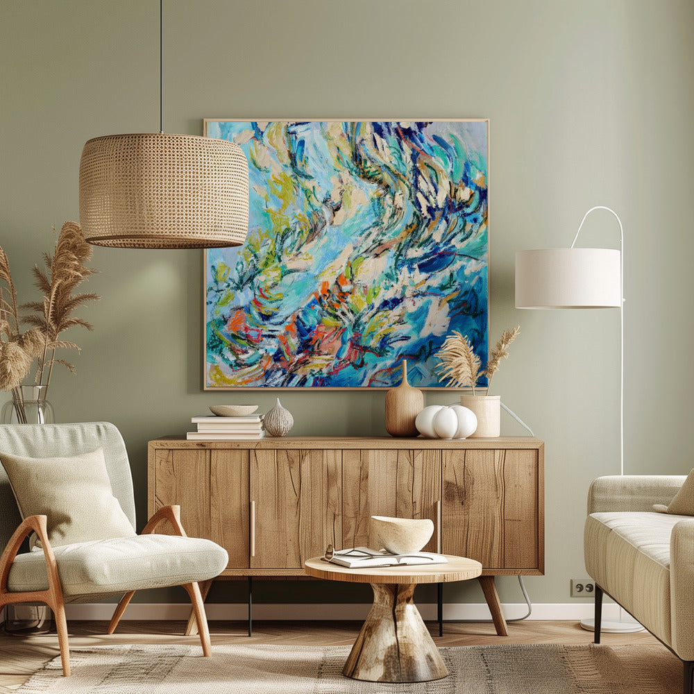 Burst of Blooming Light | Canvas