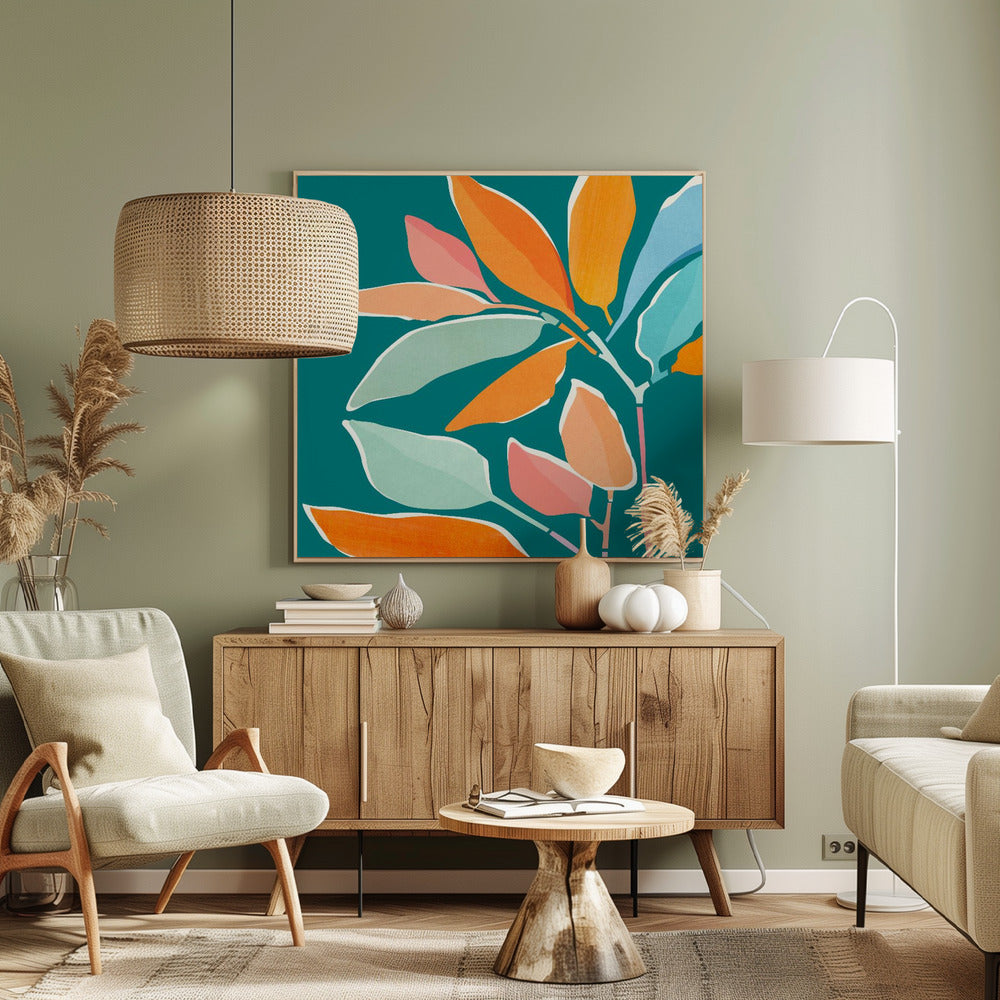 Magical Rainbow Forest | Canvas