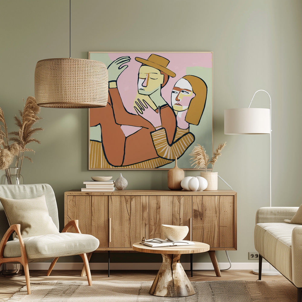 The couple | Canvas