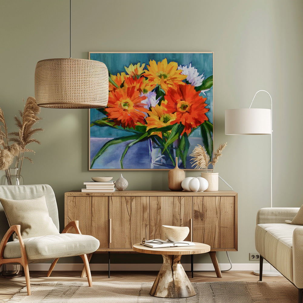 Flowers In Vase | Canvas