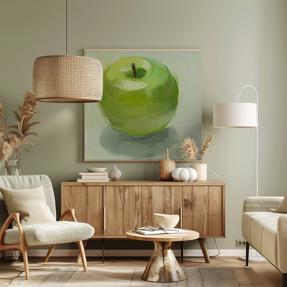 Green Apple | Canvas