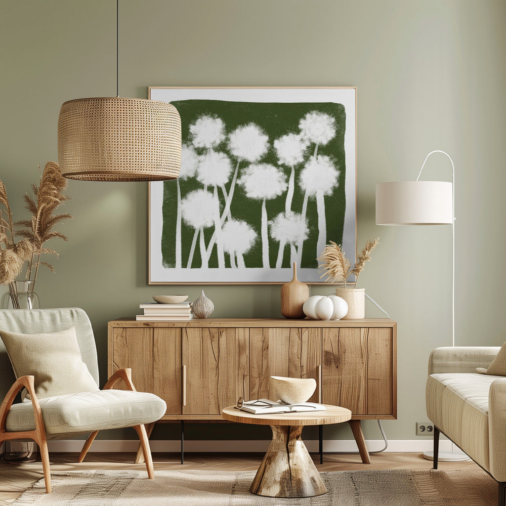 Green Abstract | Canvas