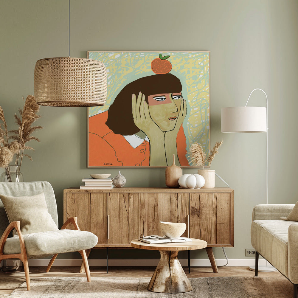 Dreamer of oranges | Canvas