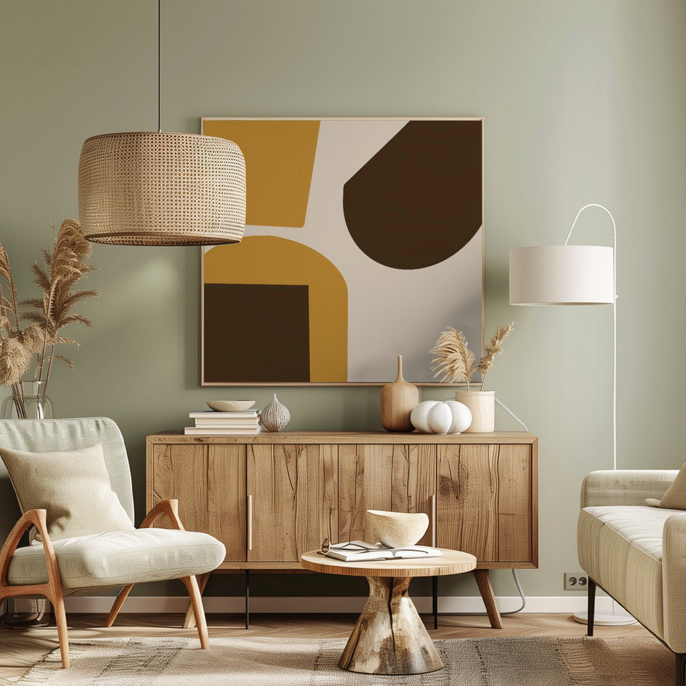 Brown abstract | Canvas