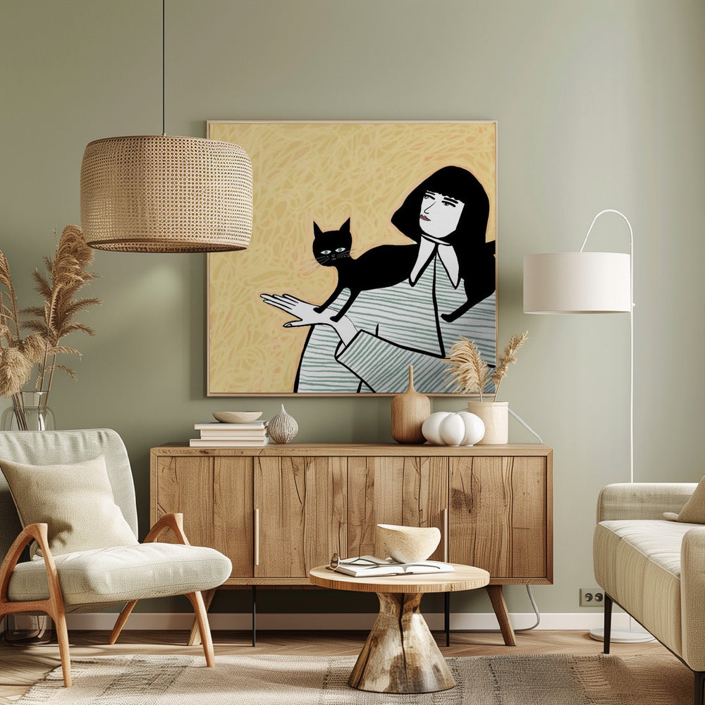 Cat Lover | Canvas