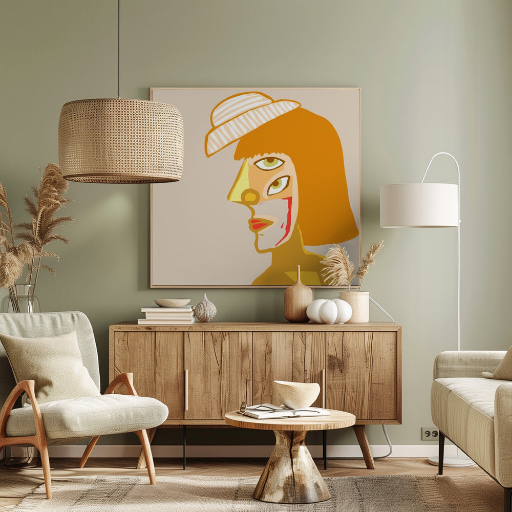 The Golden Lady | Canvas