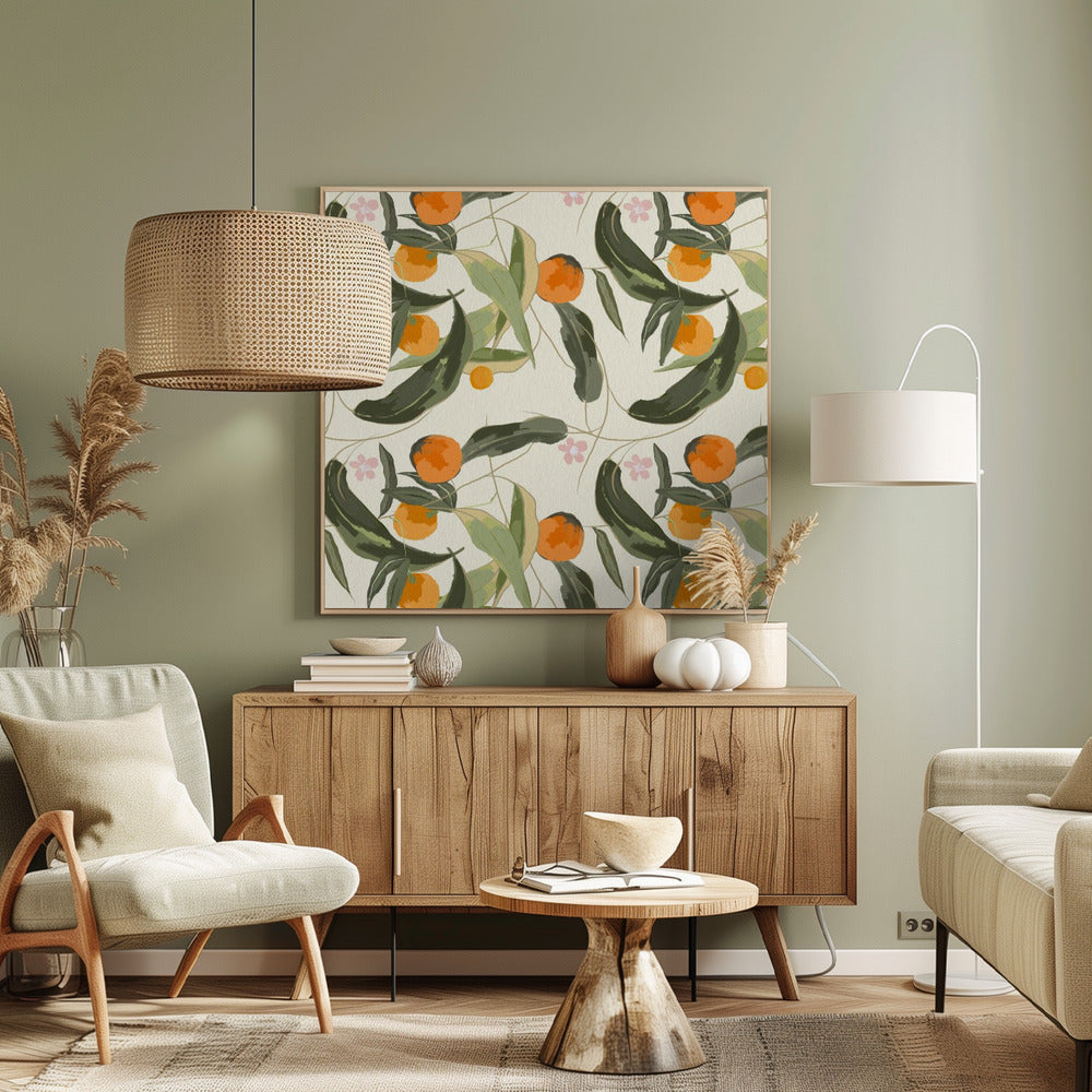 Citrus Grove Oasis | Canvas