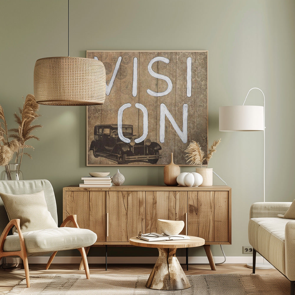 letter art [vision | Canvas