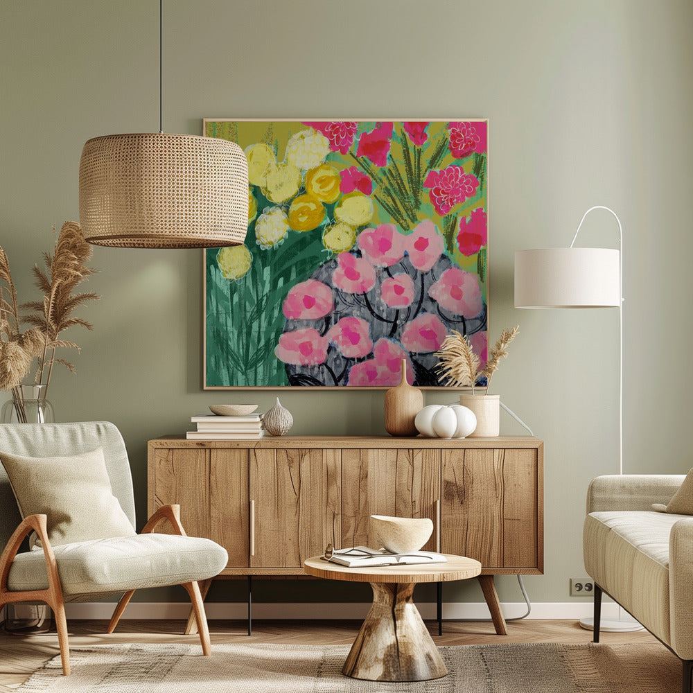 Pop Garden II | Canvas