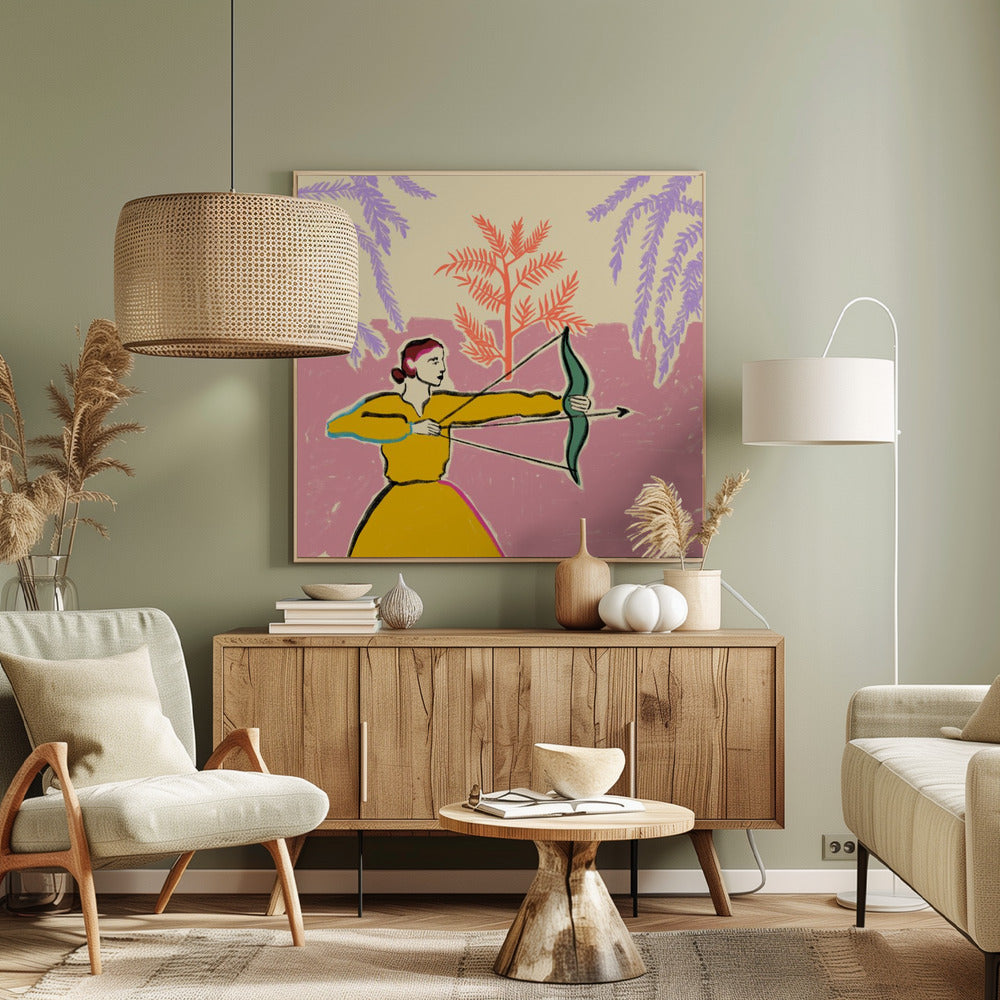 Archer&#039;s Focus | Canvas