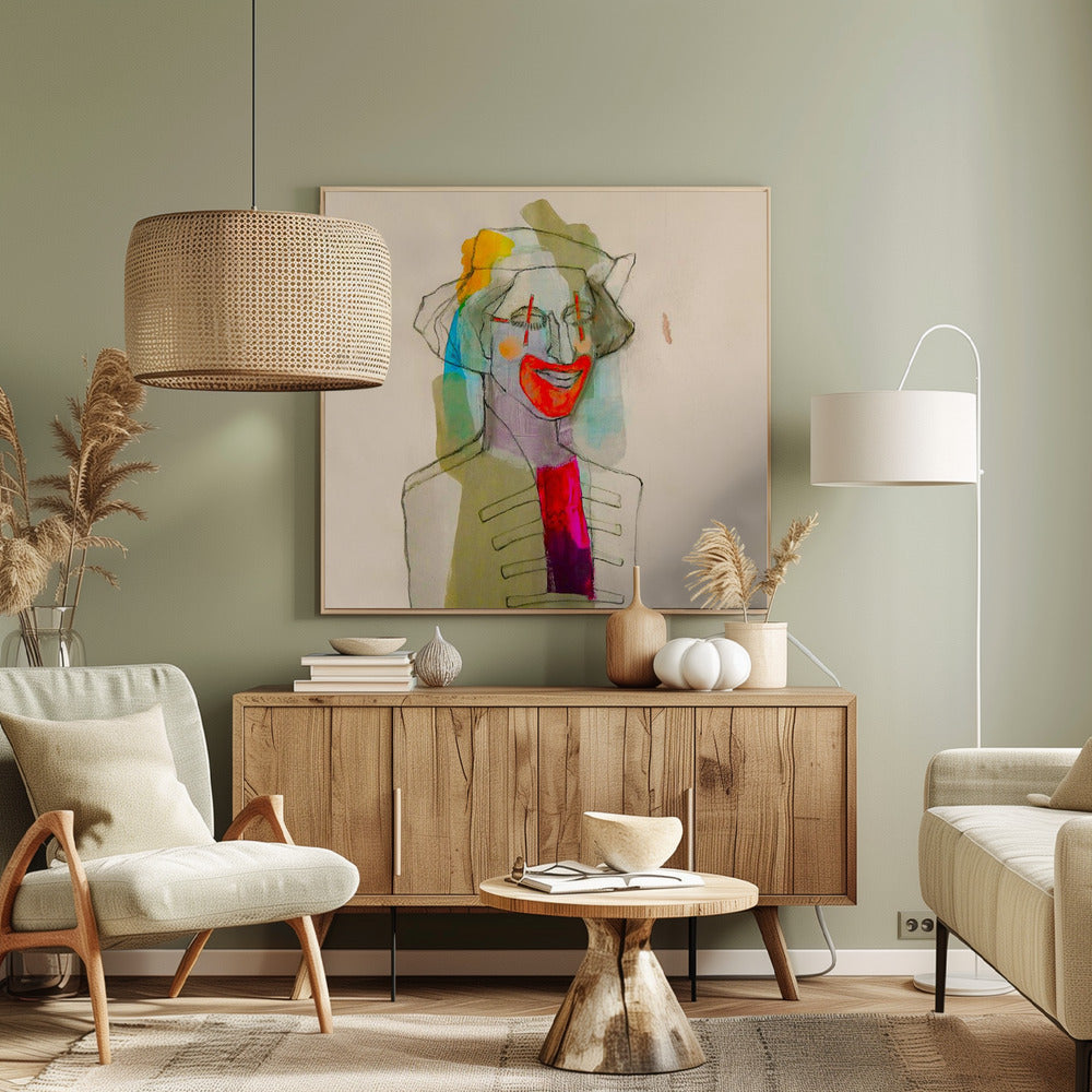 Circus Clown | Canvas