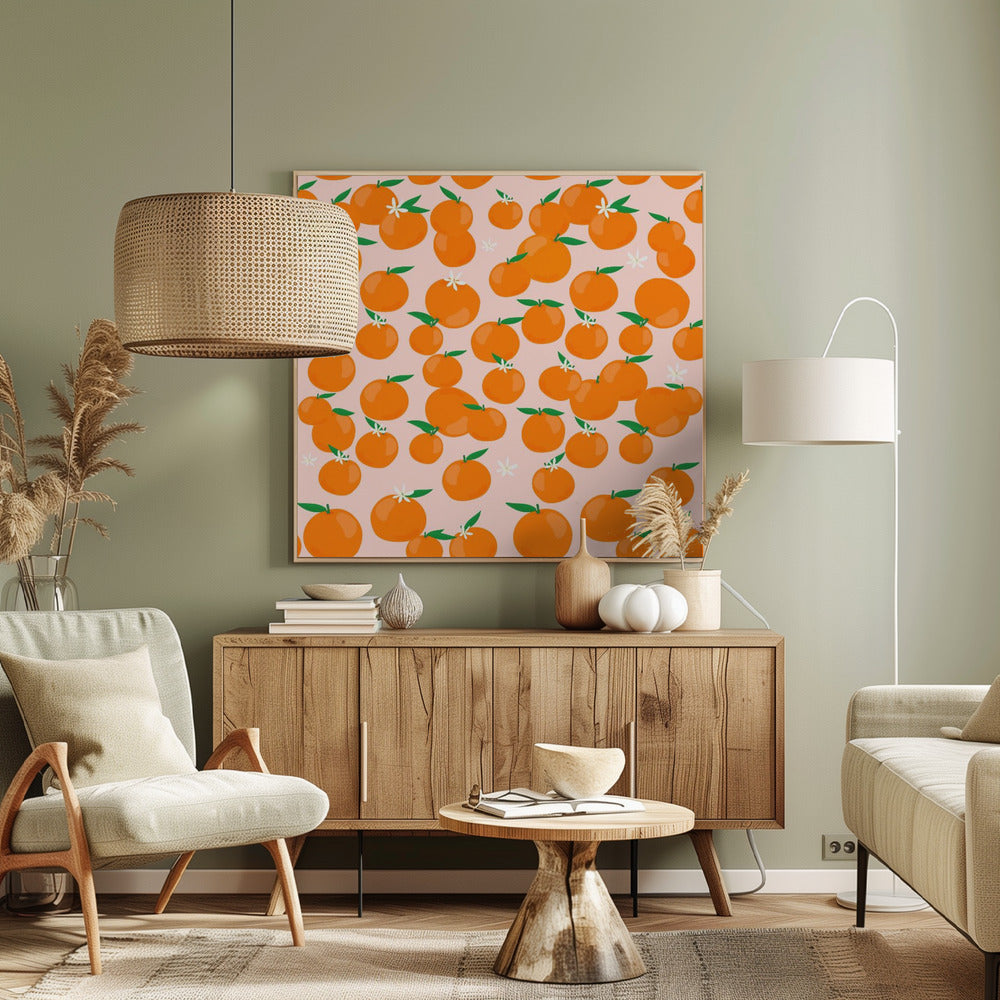 Oranges Pattern | Canvas