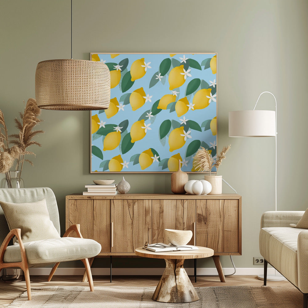 Lemons Pattern | Canvas