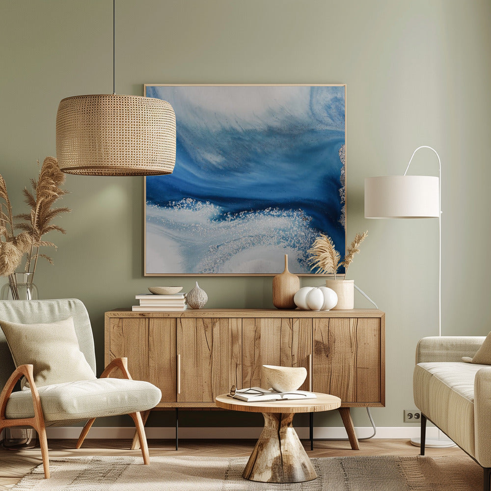 Square - Shallow Seas - Square 2 | Canvas