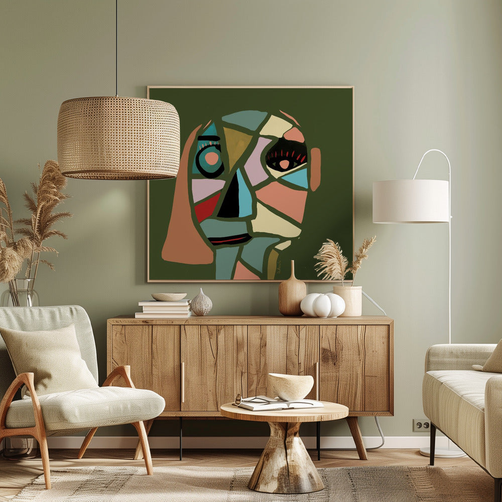 Abstract face | Canvas