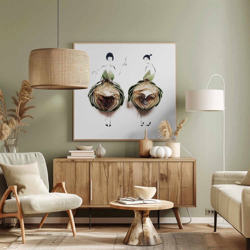 Artichoke Duo | Canvas